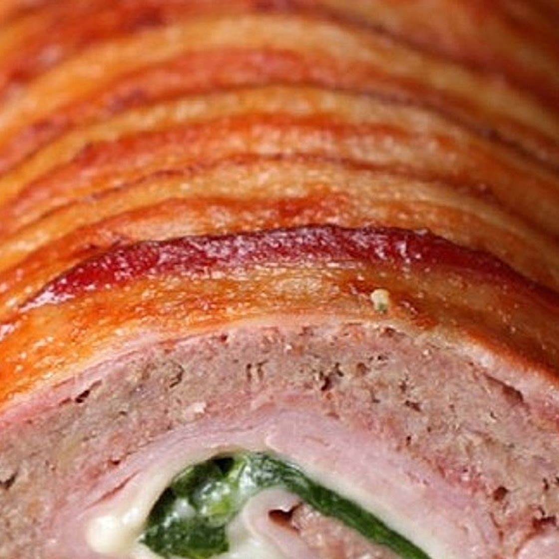 Hackfleischrolle à la Cordon bleu