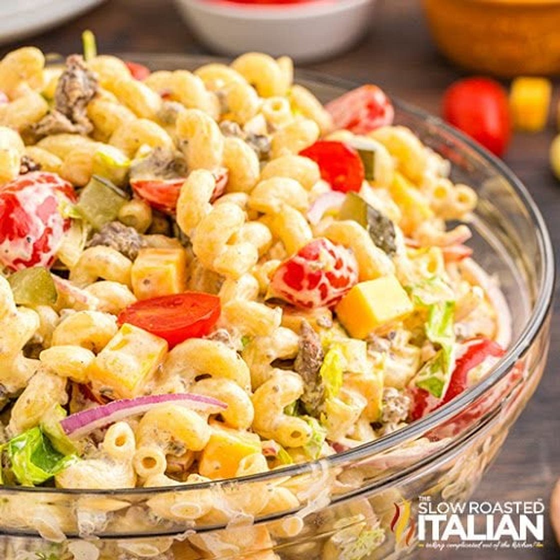 Big Mac Pasta Salad