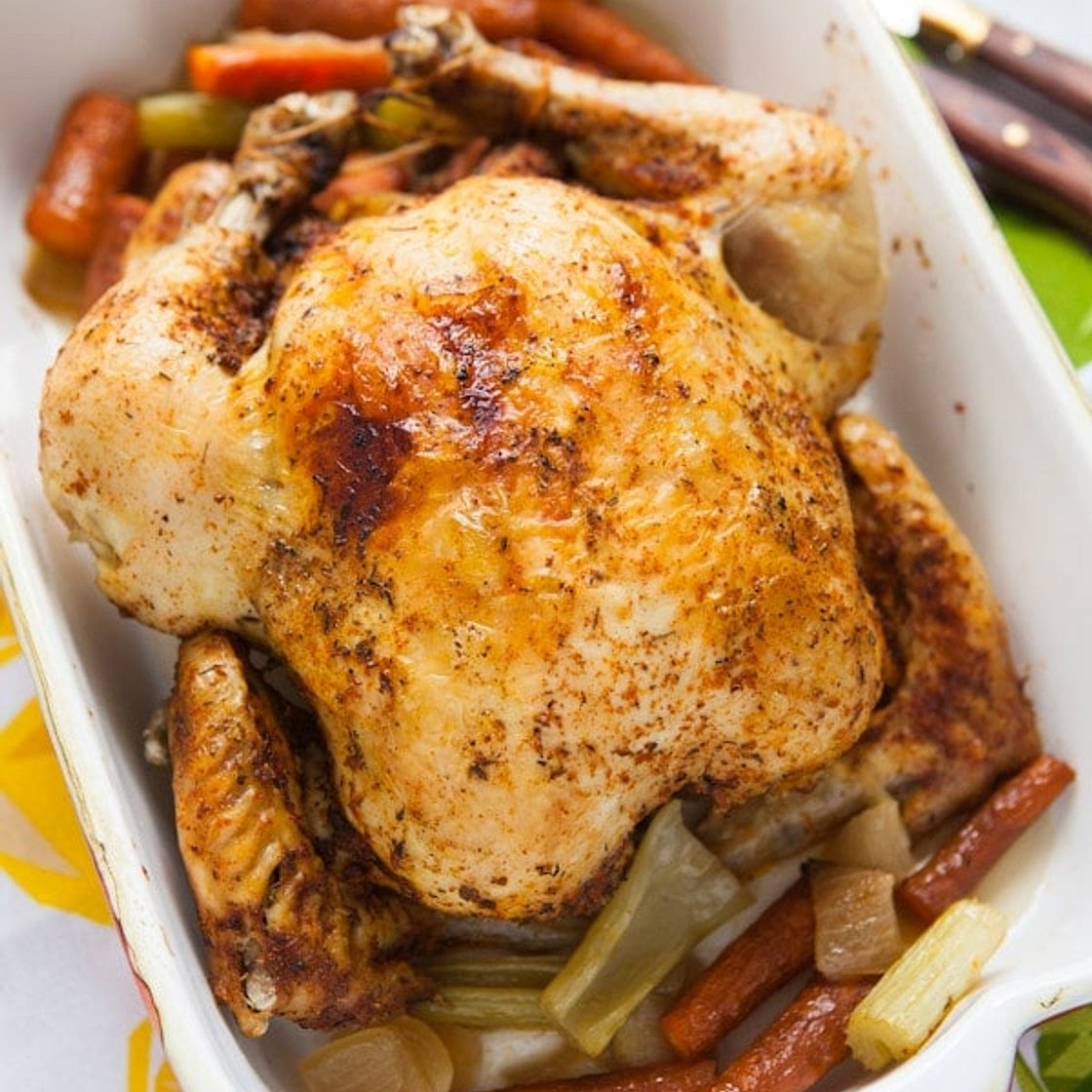 Whole Chicken in a Slow Cooker Recipe