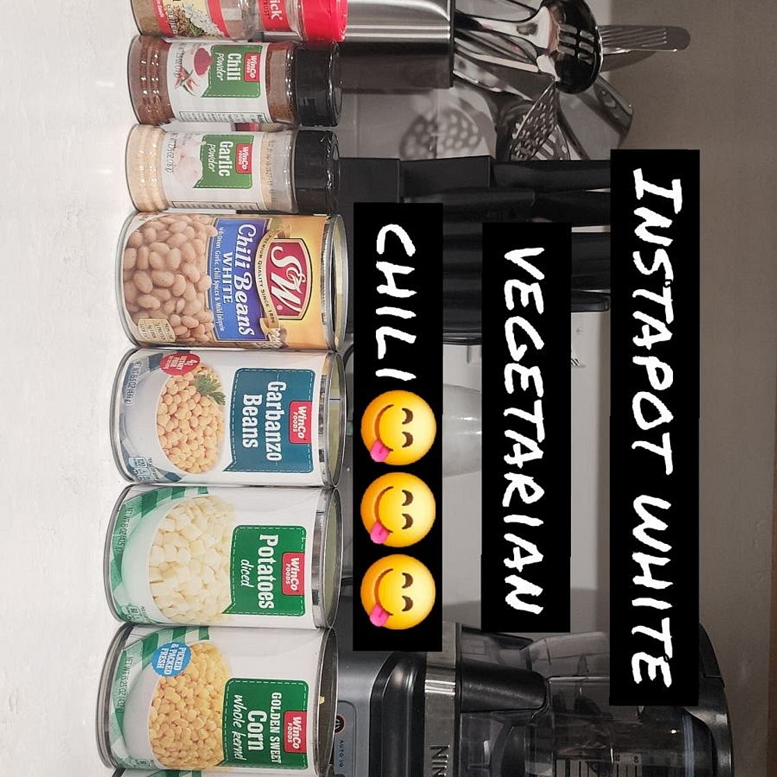 White vegetarian chili