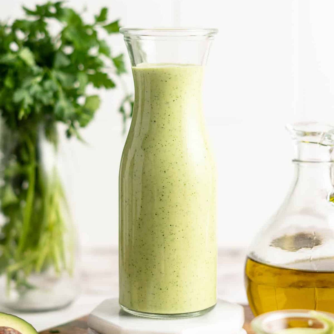 5-Ingredient Creamy Avocado Dressing