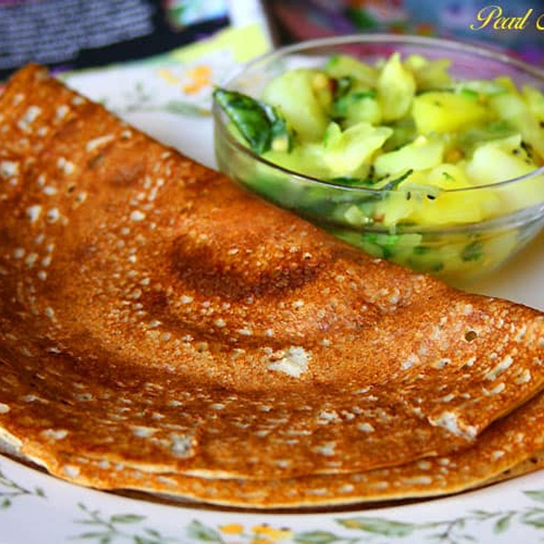 Protein-Rich Pearl Millet Dosa