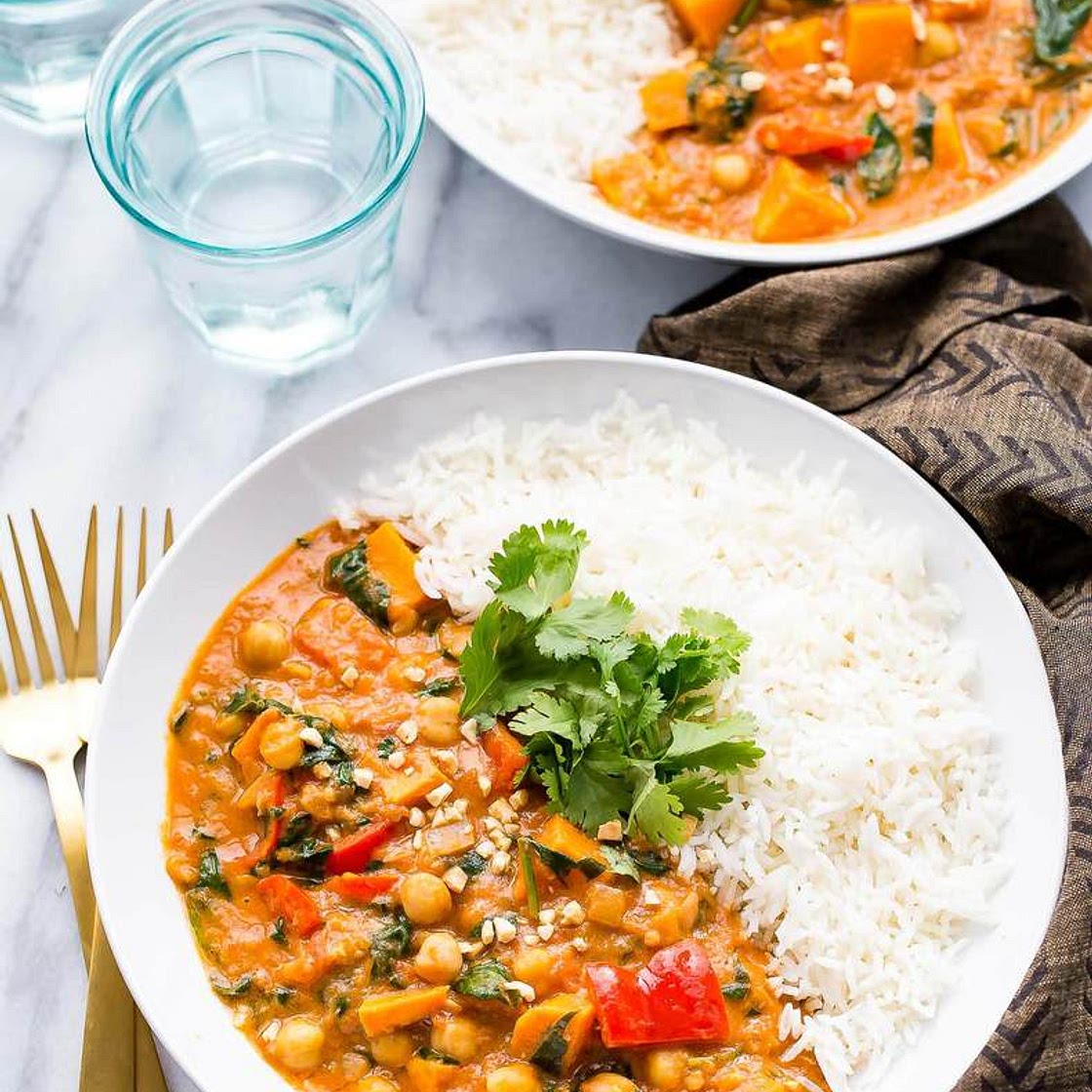 Slow Cooker Peanut Stew {Gluten-Free + Vegan}