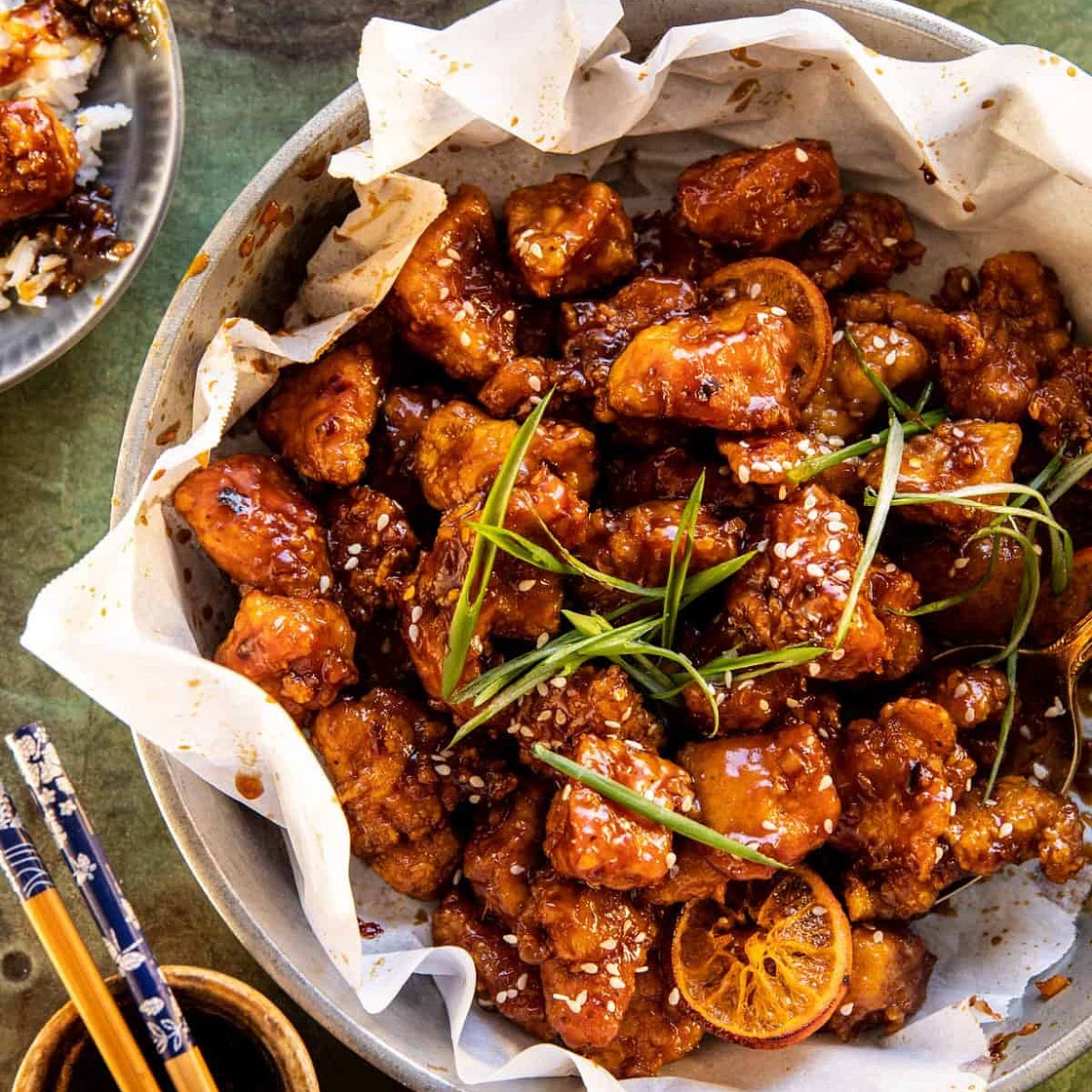 Spicy Orange Sesame Chicken