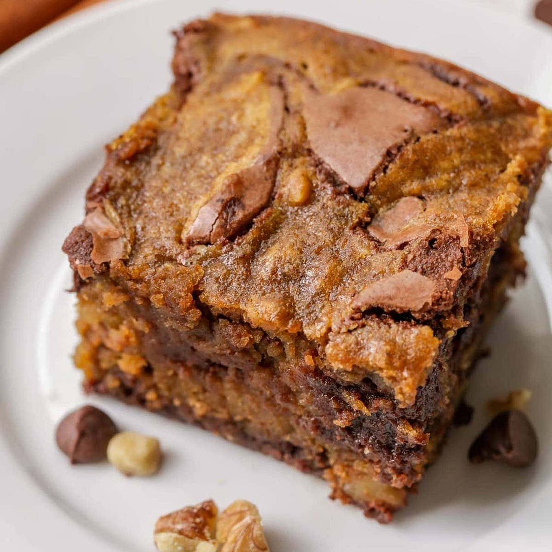 Pumpkin Brownie Recipe