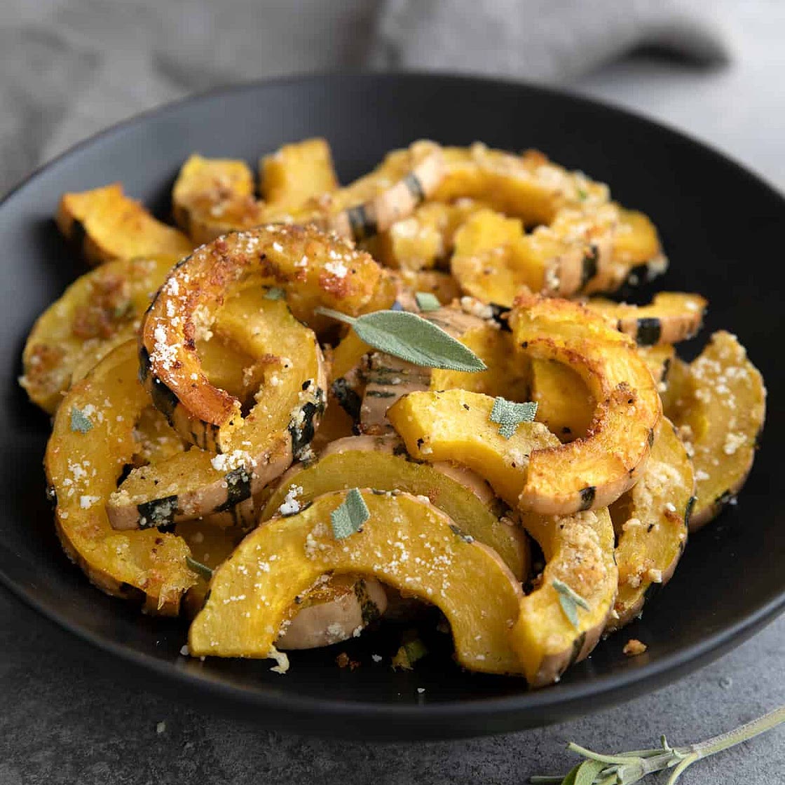 Roasted Delicata Squash