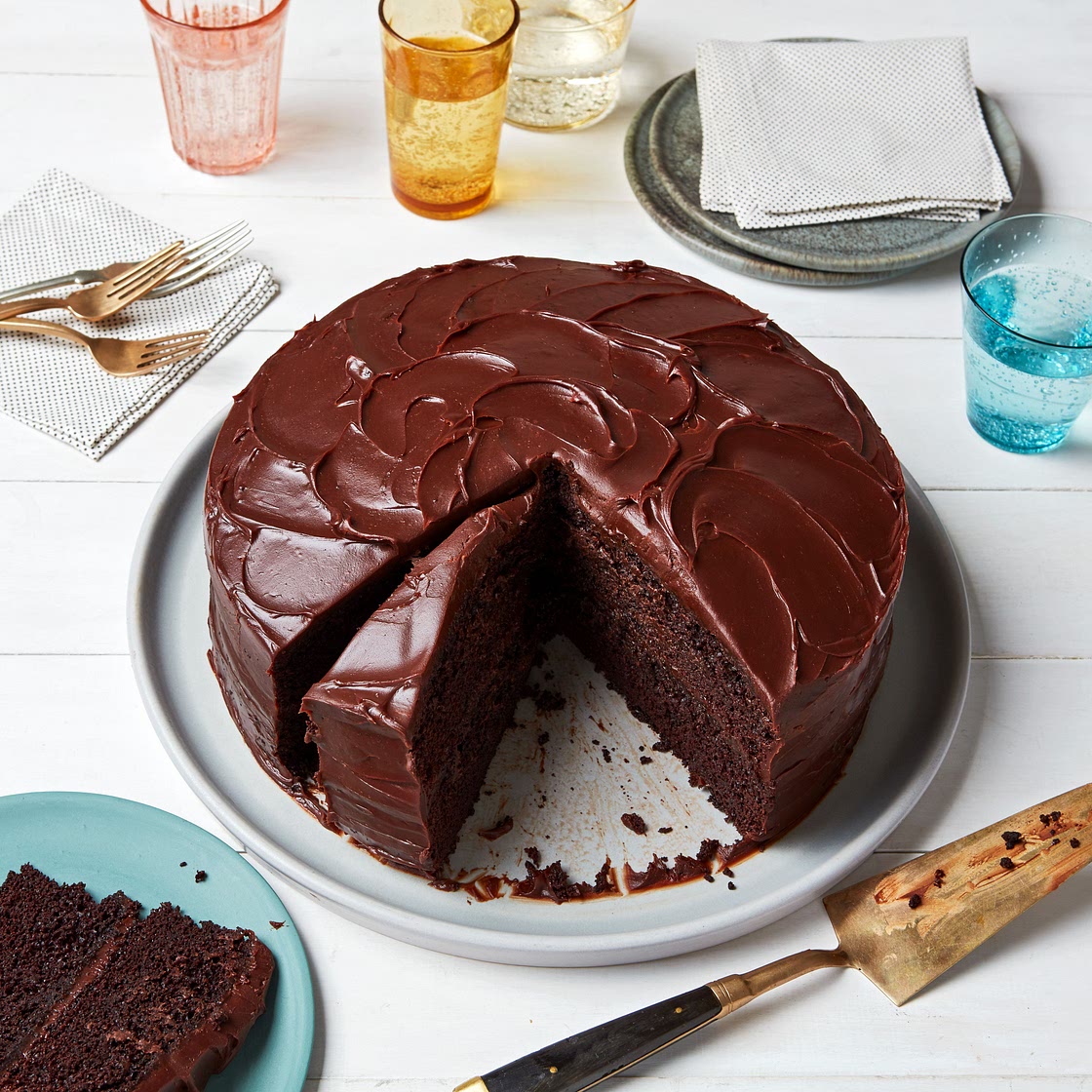 Double Chocolate Layer Cake