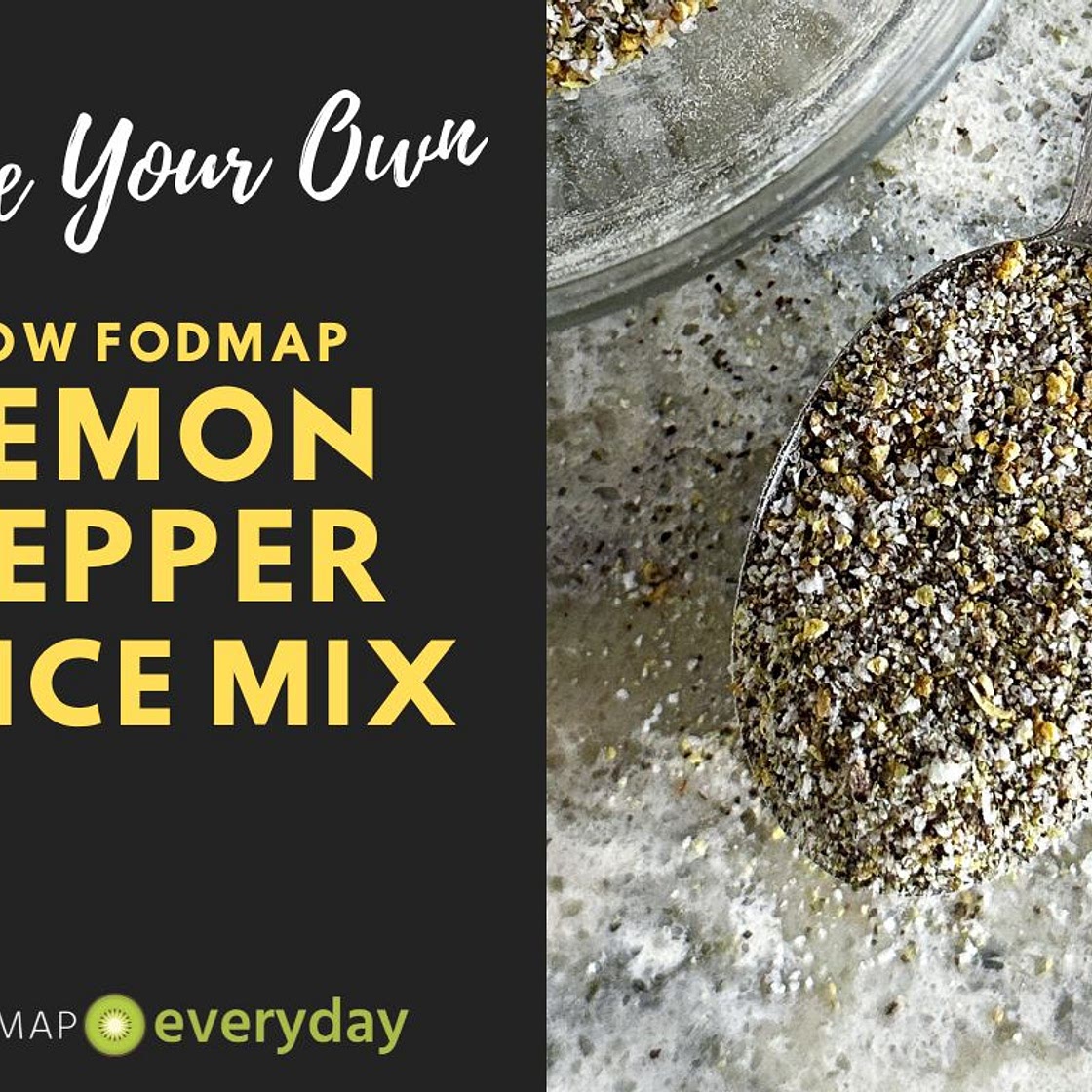 Low FODMAP Lemon Pepper Seasoning