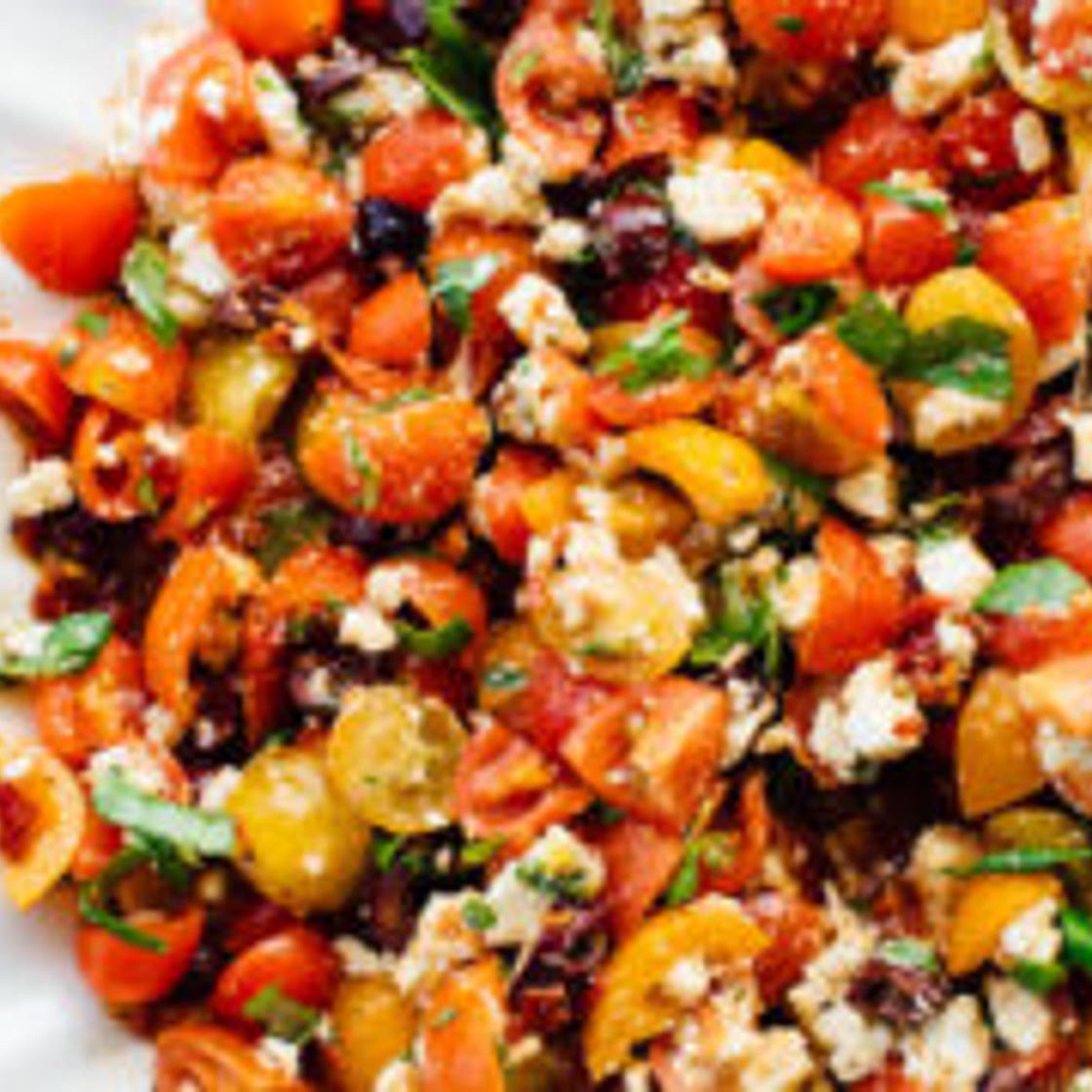 Mediterranean Tomato & Feta Dip