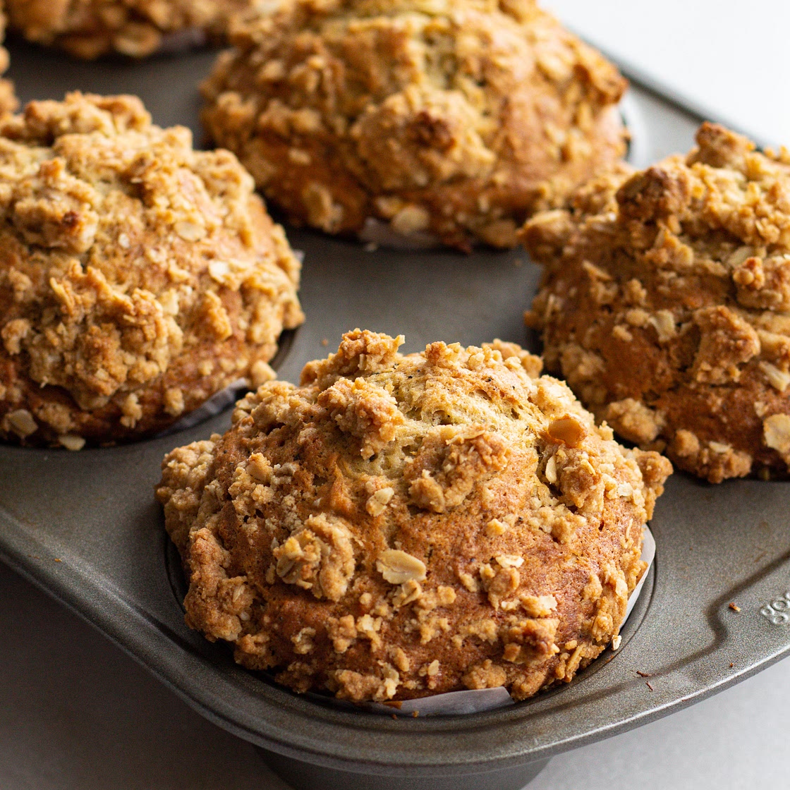 Banana Coffee Cake Muffins