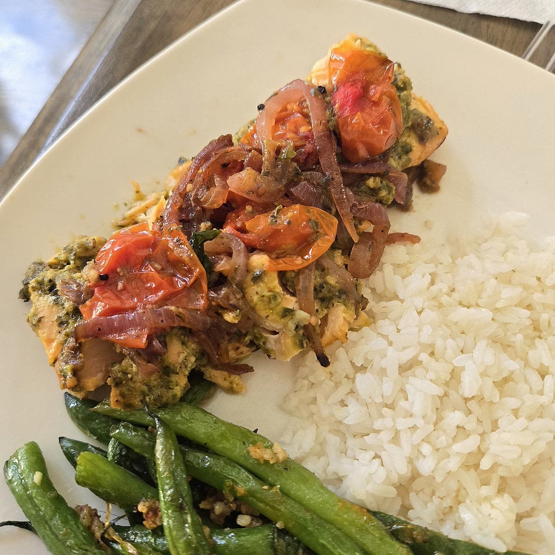 Pesto Salmon