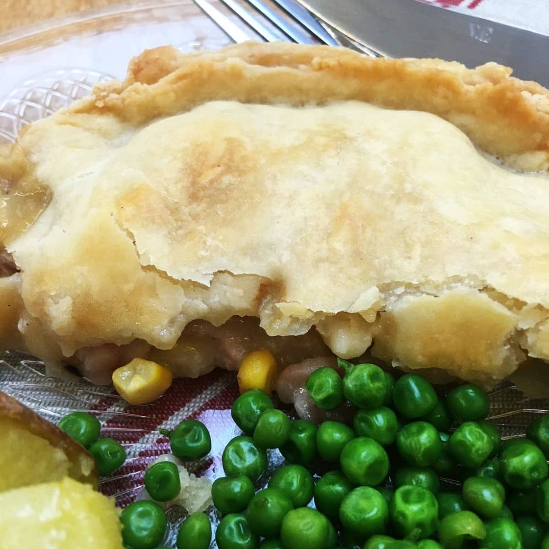 Bacon & Sweetcorn Pie
