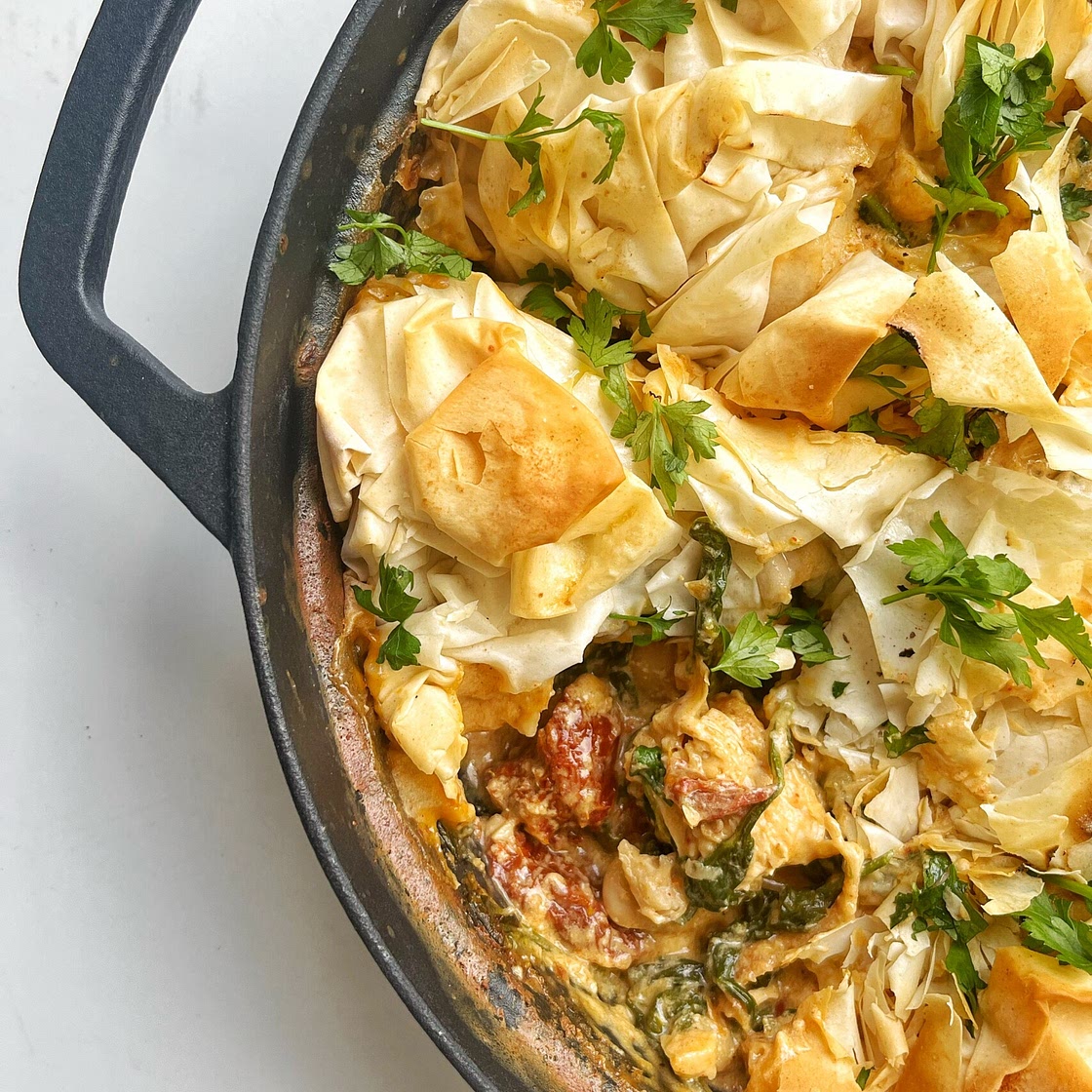 Marry Me Chicken Pie