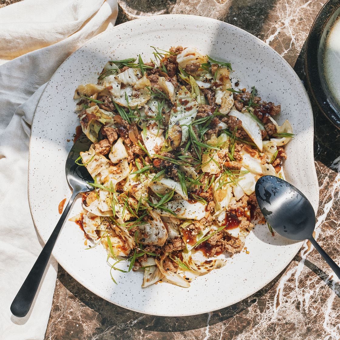 Chicken and Cabbage Stir-Fry
