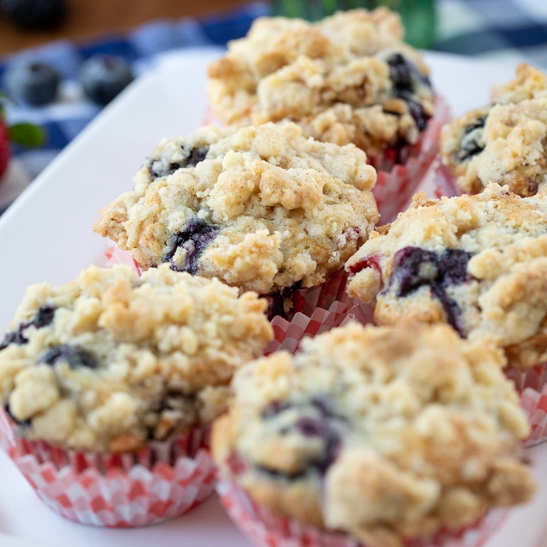 Triple Berry Muffins