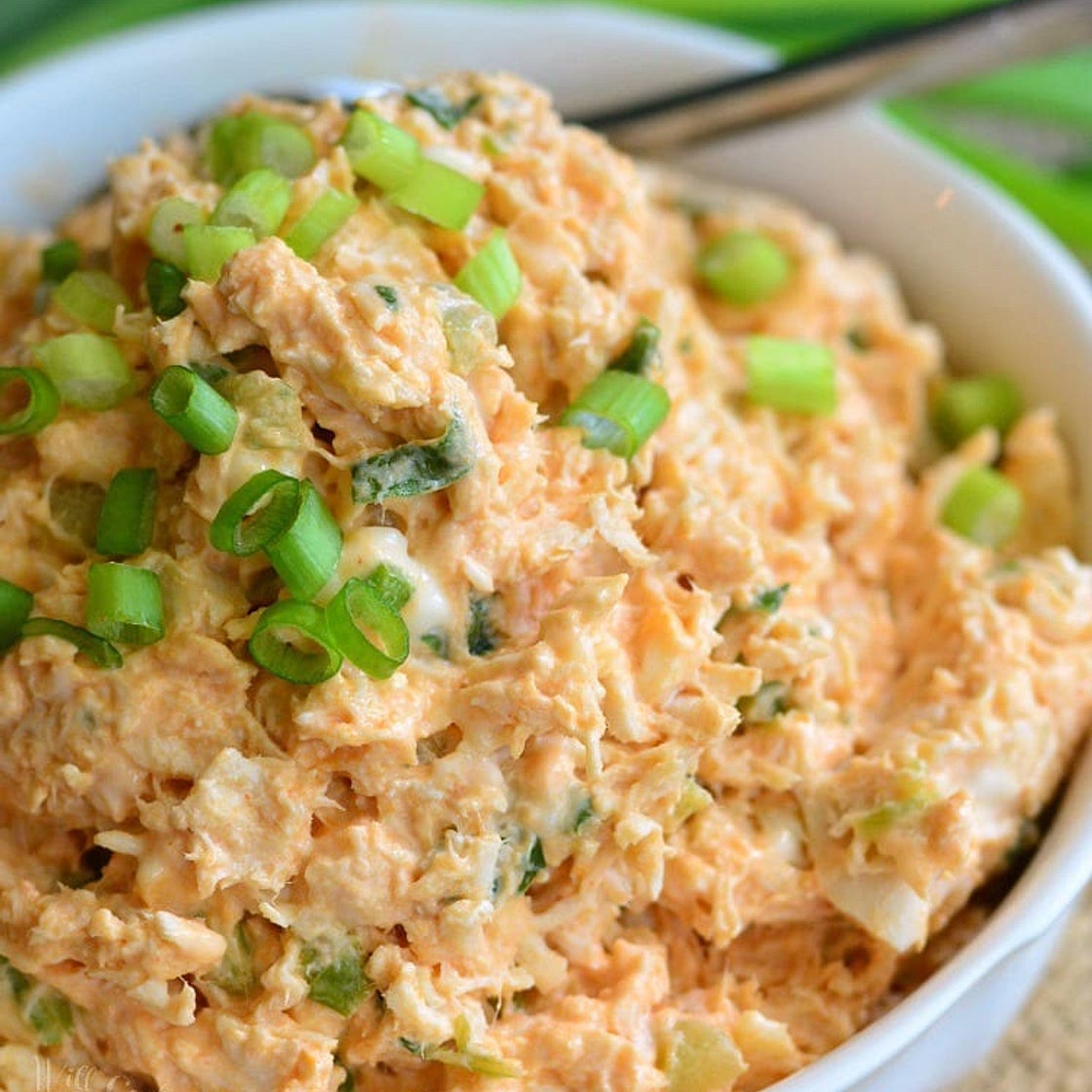 Zesty Buffalo Chicken Salad
