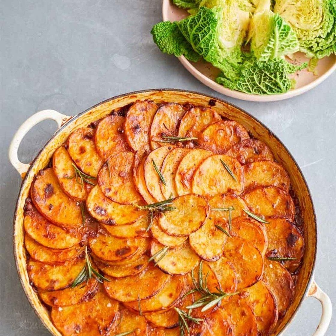 Frumpy veg pie