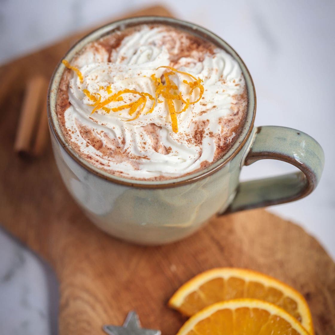 Orange Spiced Hot Chocolate – Christmas Treat