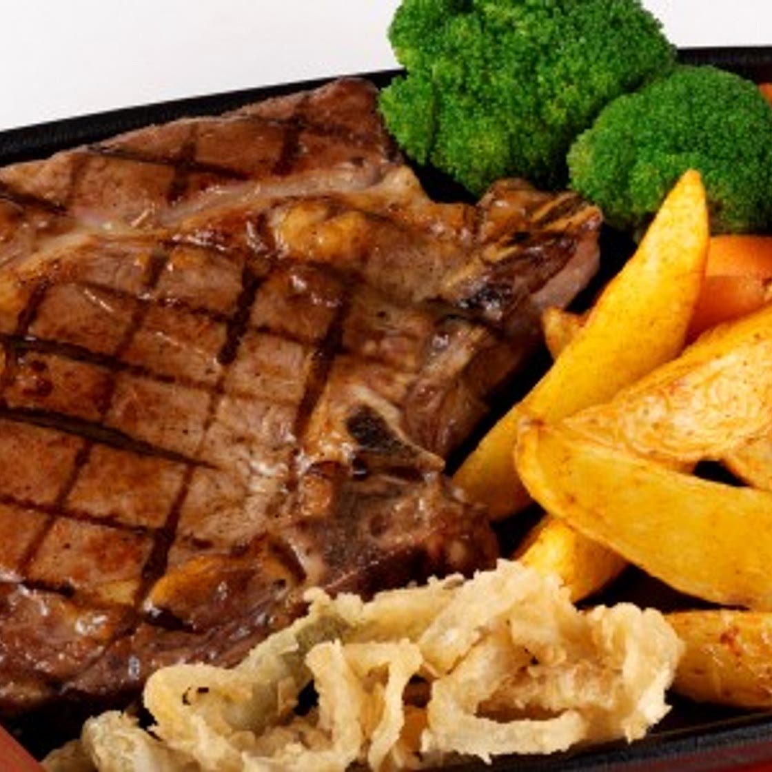 T-Bone-Steak gebeizt