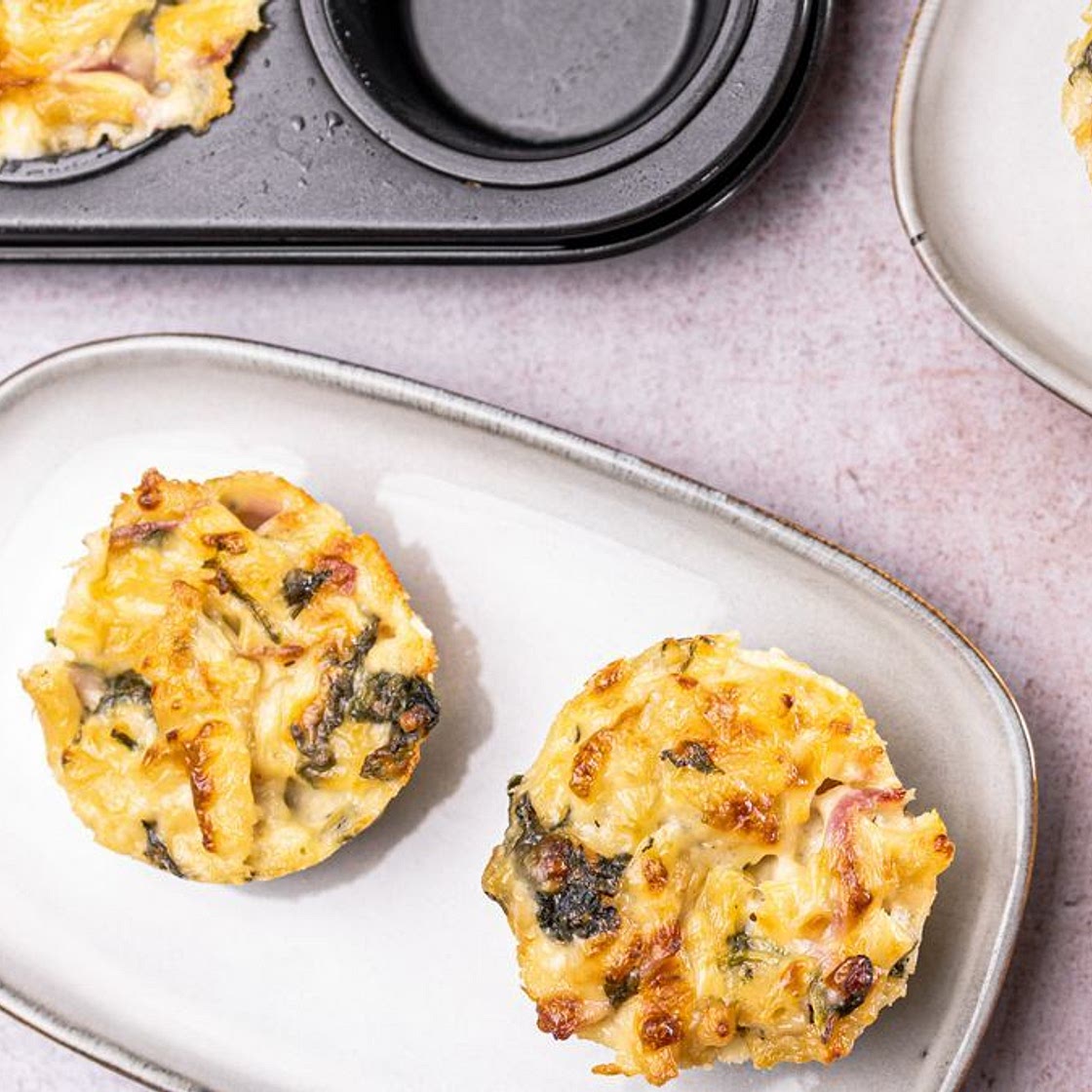 Macaroni and cheese muffins recipe