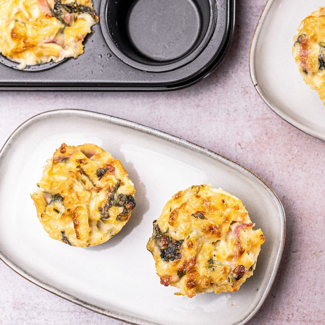 Macaroni and cheese muffins recipe