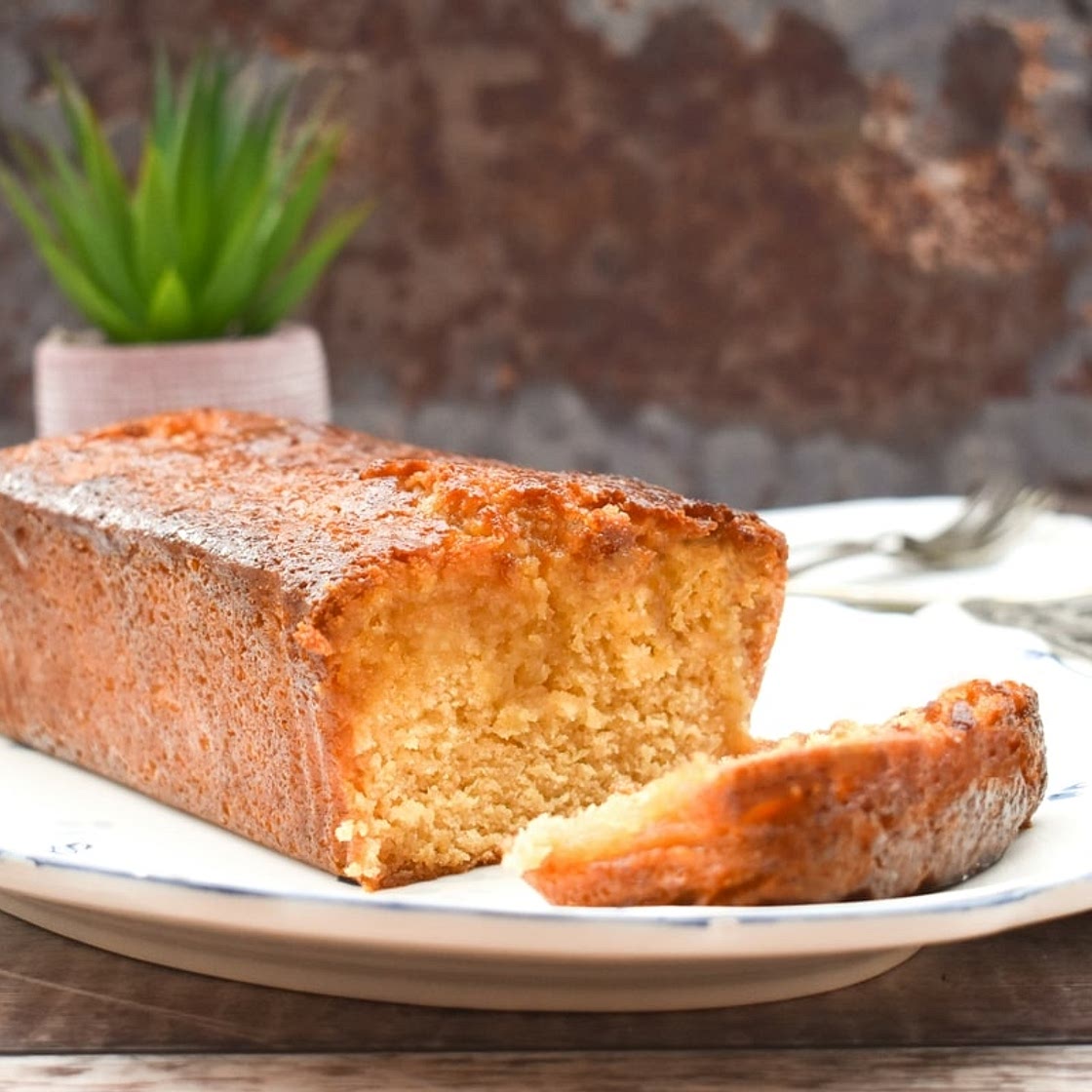 Vegan Sticky Golden Syrup Loaf Cake