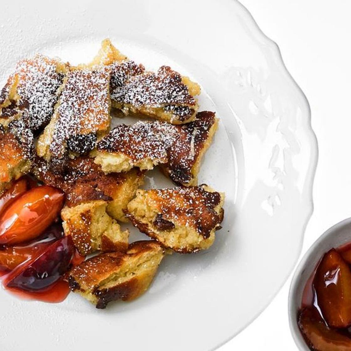 Kaiserschmarrn mit Zwetschgenröster