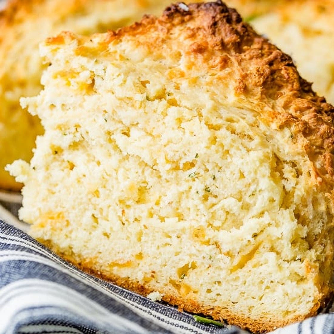 Garlic Cheddar Herb Irish Soda Bread