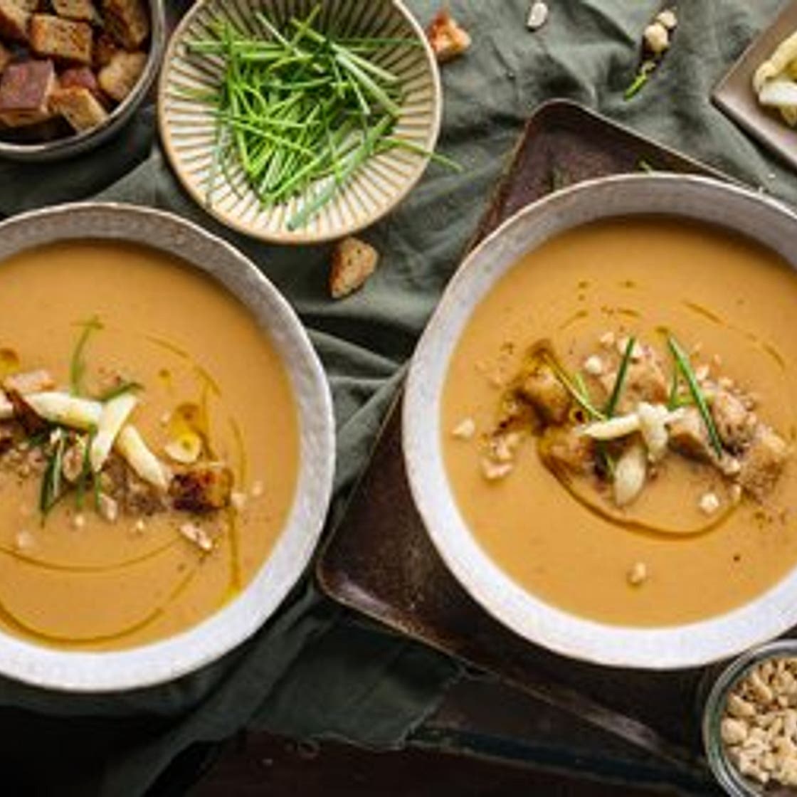 White Asparagus & Potato Soup