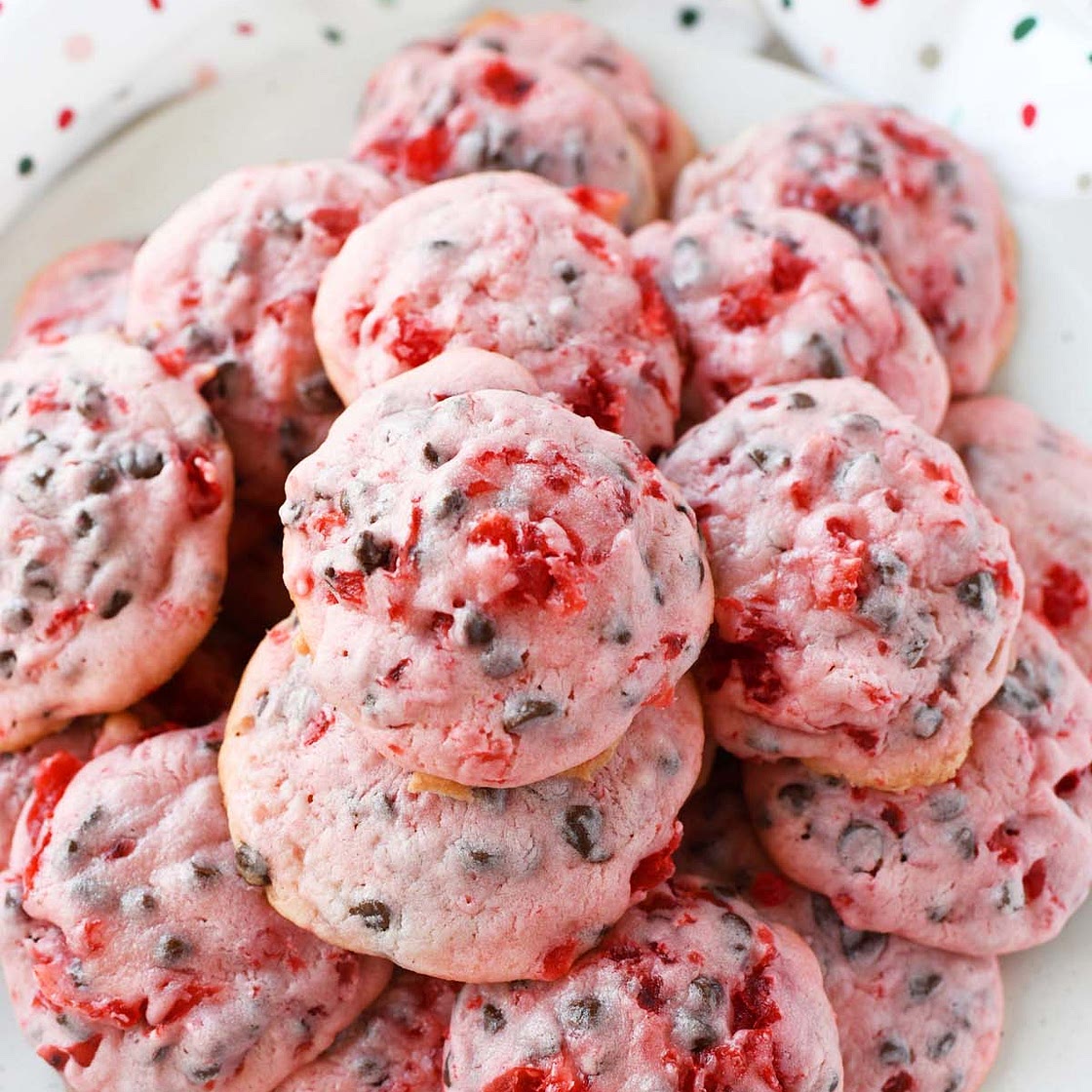 Maraschino Cherry Cookies