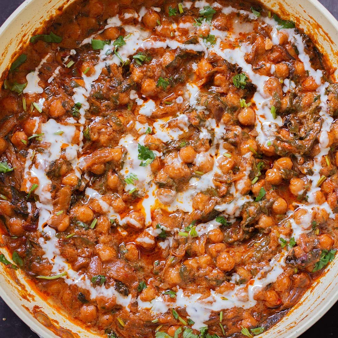 Harissa Chickpeas