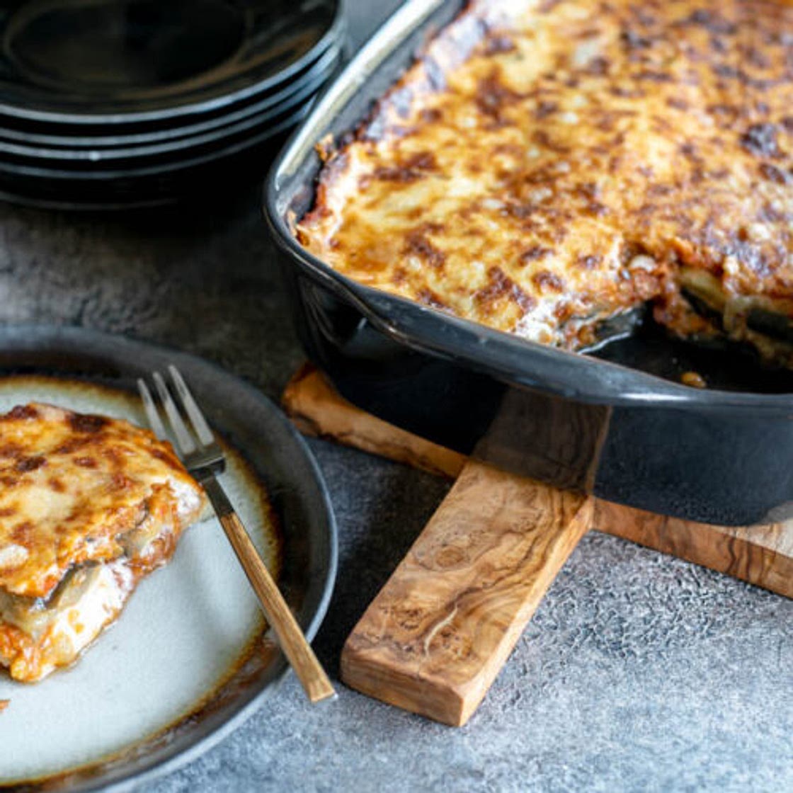 Moussaka de lentilles corail au Thermomix