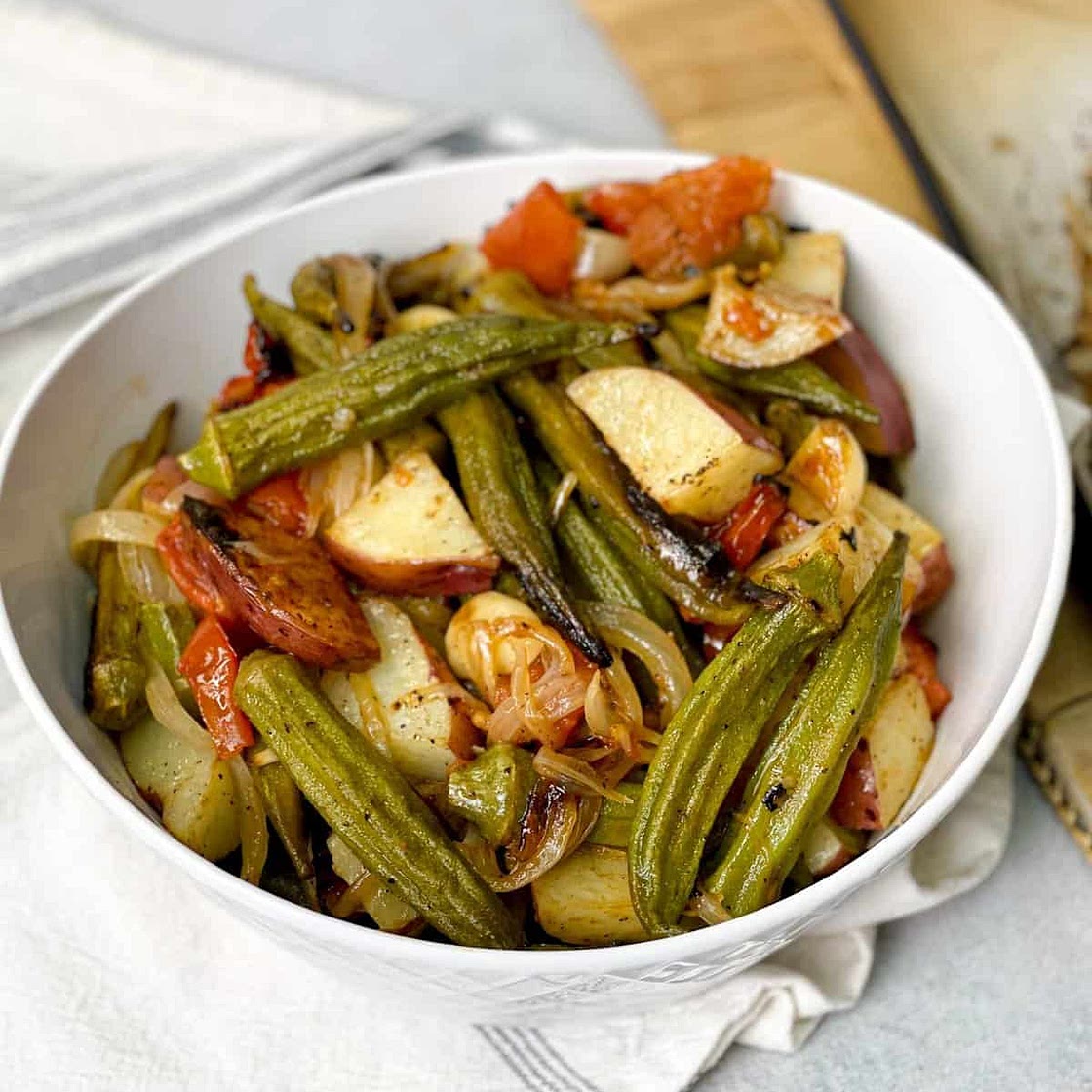 Roasted Mixed Vegetables with Garlic