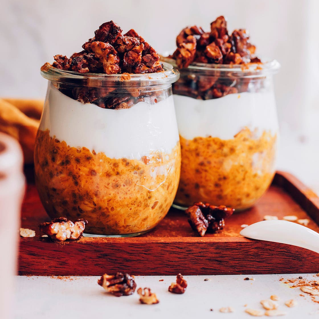Pumpkin Pie Overnight Oats