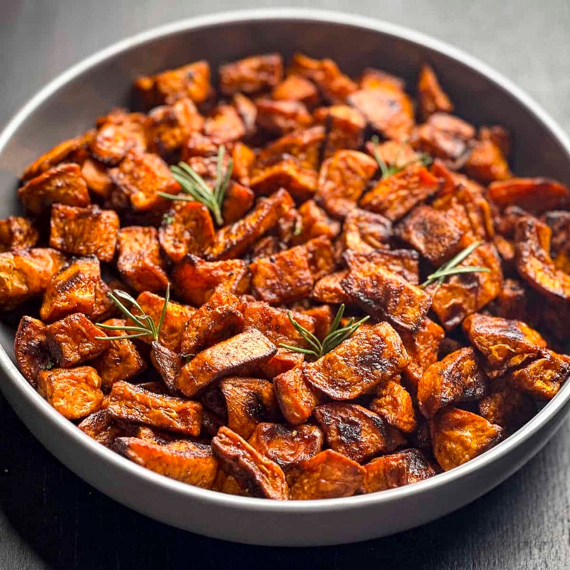 Crispy Roasted Sweet Potatoes