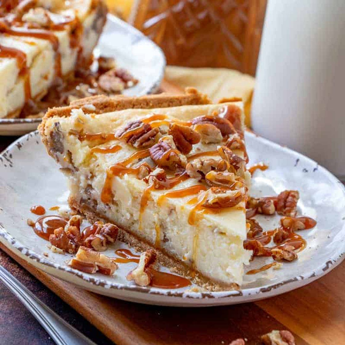 Easy Butter Pecan Cheesecake