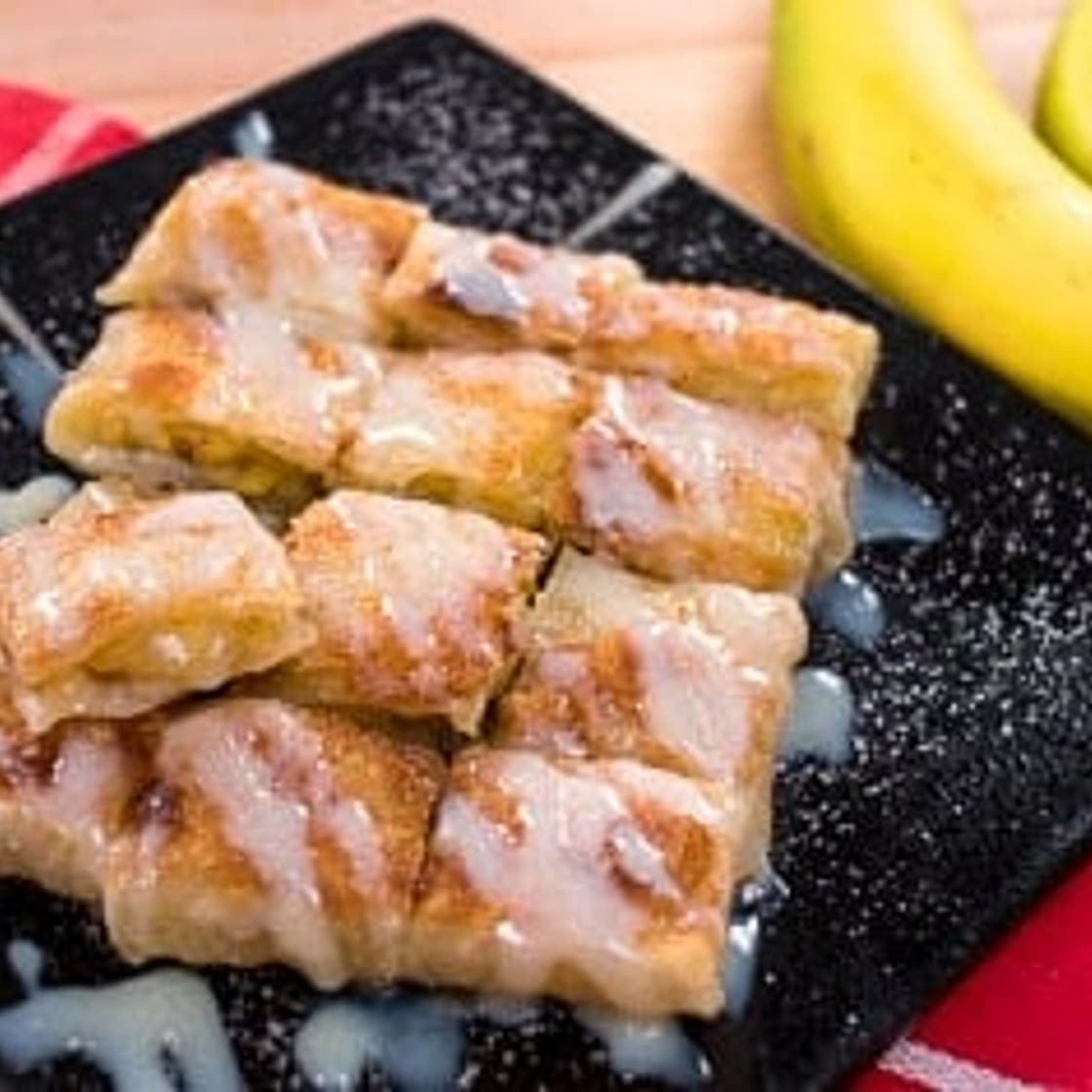 Thai Banana Roti โรตีกล้วยหอม