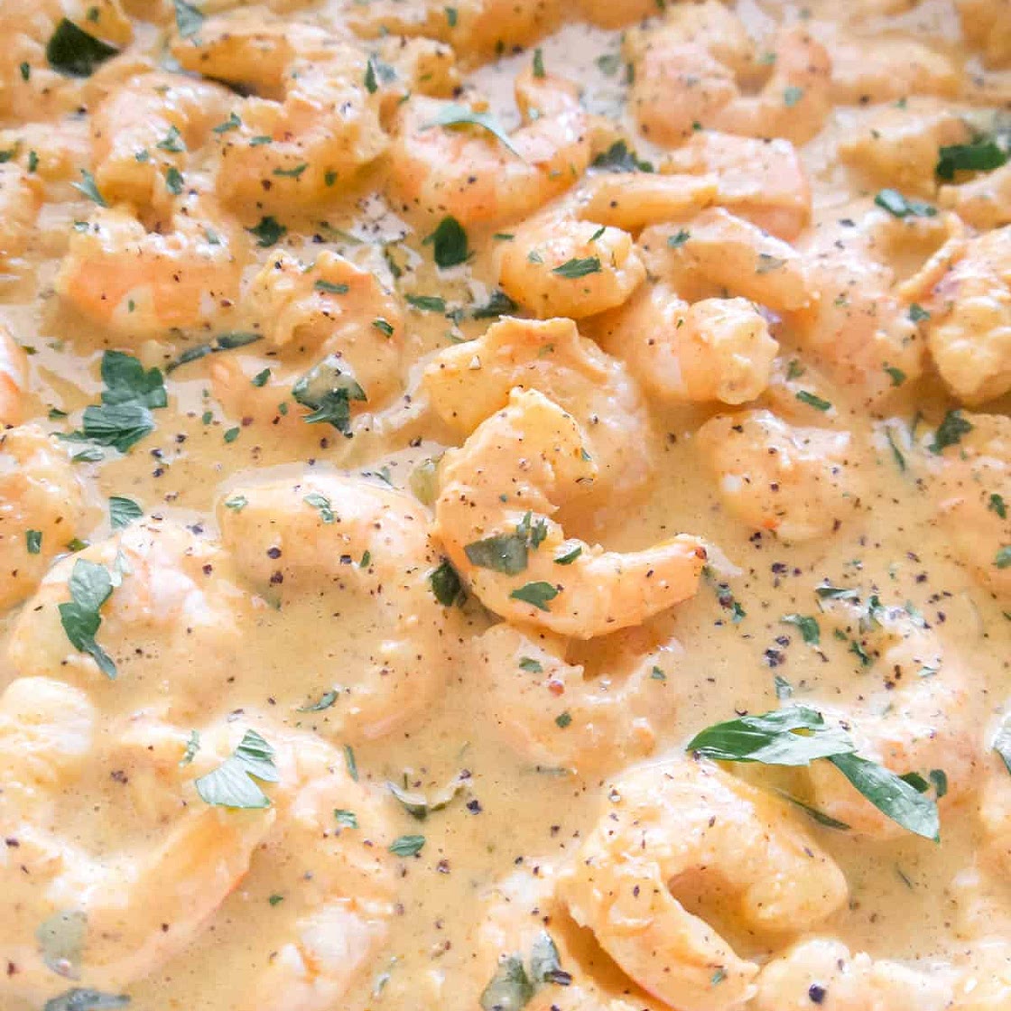 The BEST Paleo Paprika Garlic Shrimp Recipe (Gluten free, Dairy free)