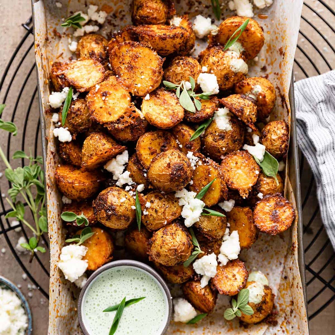 Roasted Mexican Potatoes Recipe