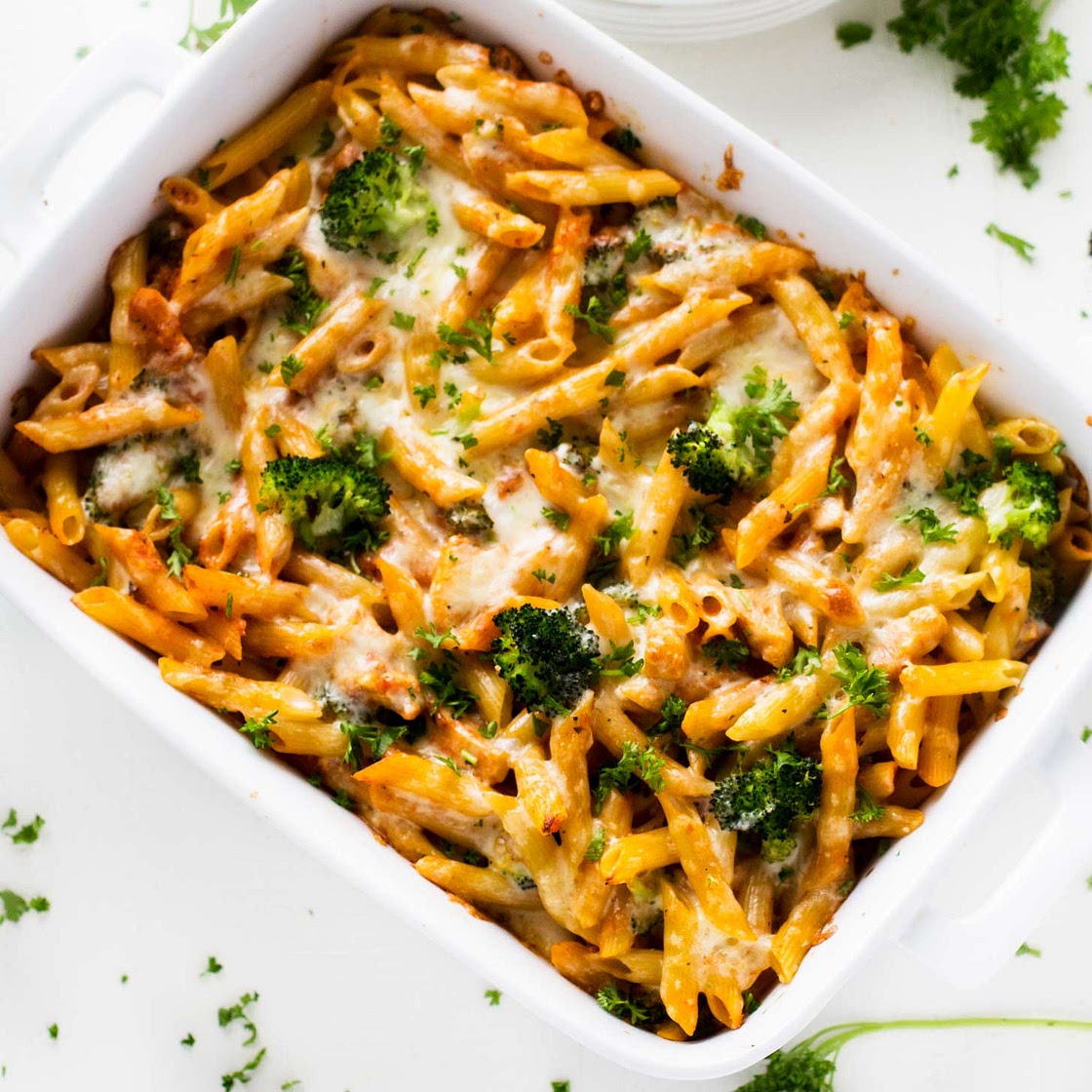 30-Minute Chicken Broccoli Penne
