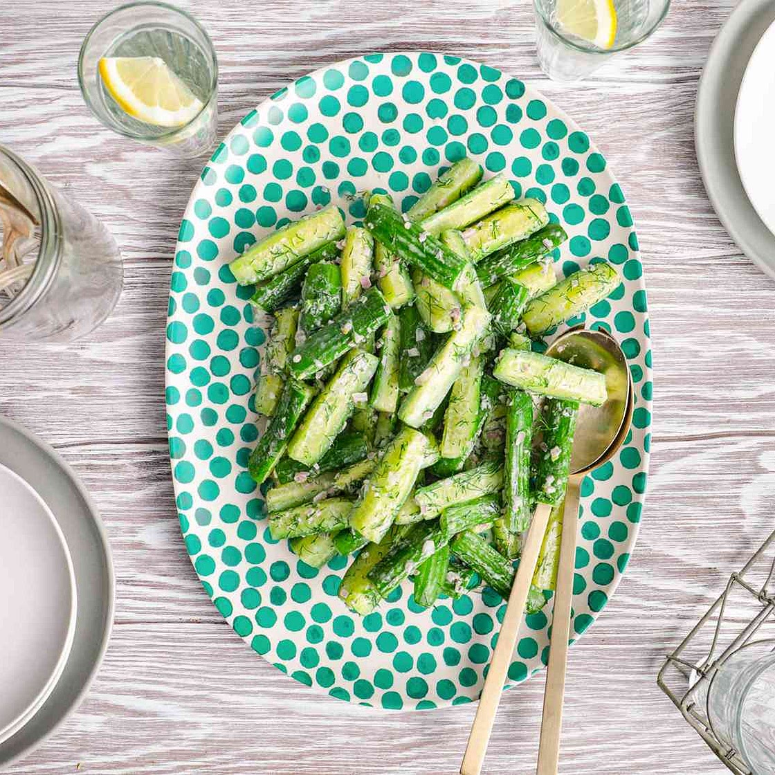 Creamy Cucumber Salad