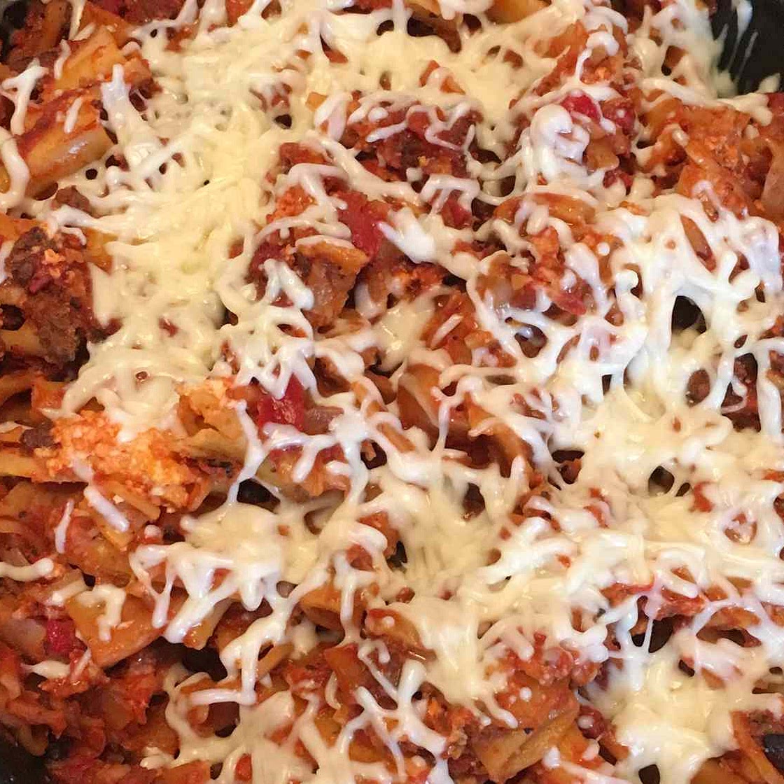 Slow Cooker Baked Ziti