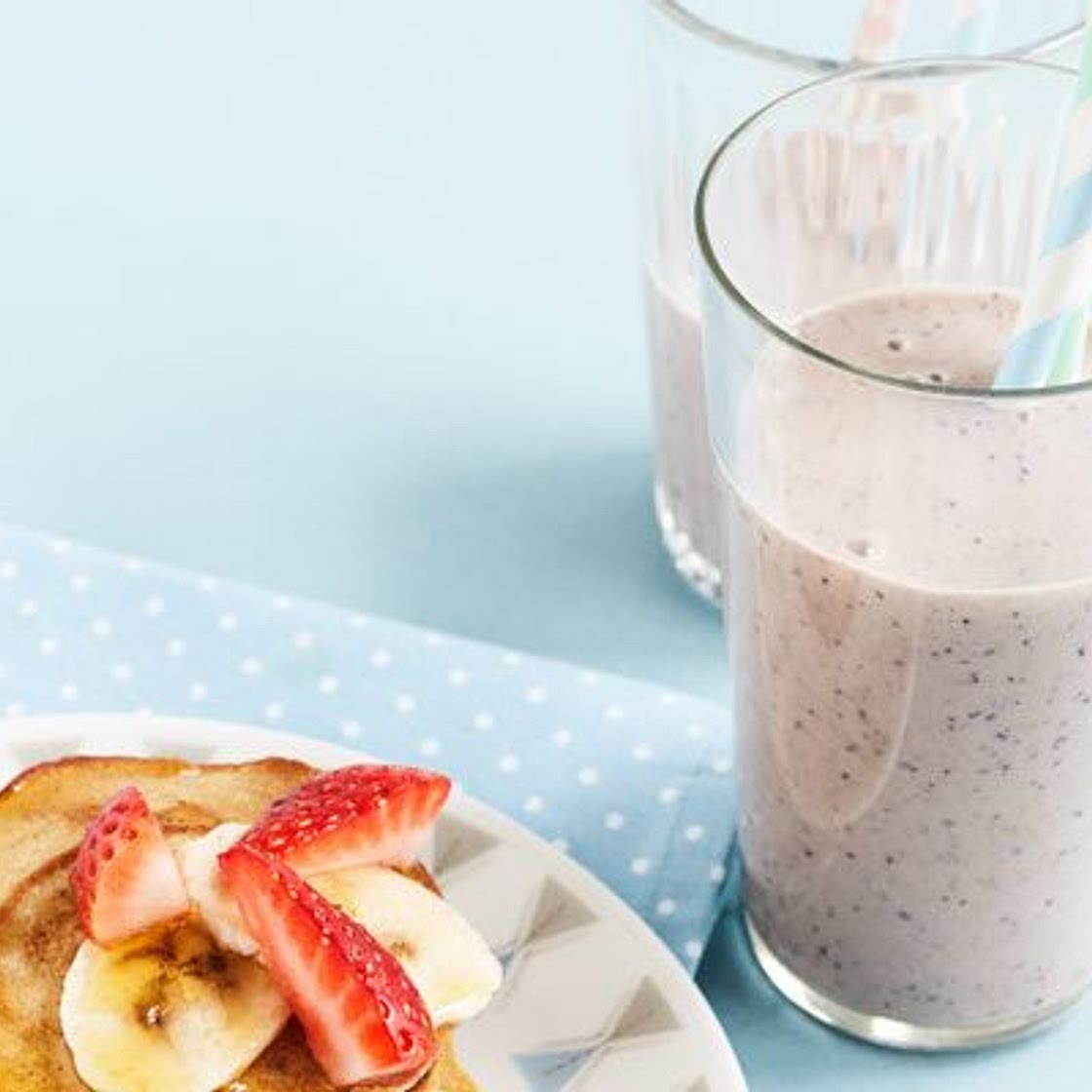 Two-minute breakfast smoothie
