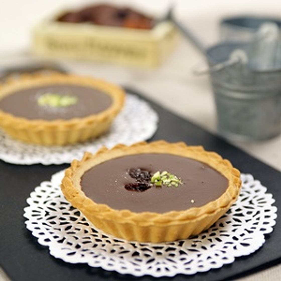 레이즌가나슈초코타르트