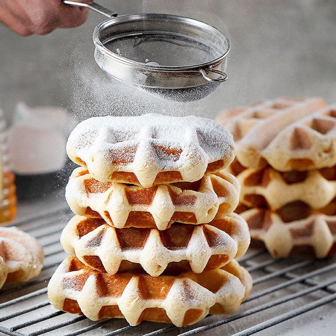Belgian Liege Waffles