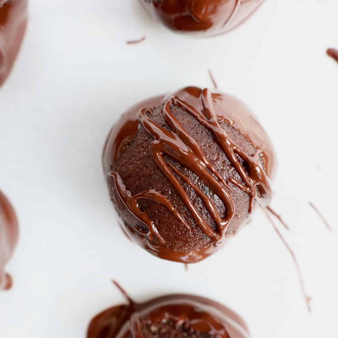 5-Min Fudgey Vegan Chocolate Truffles