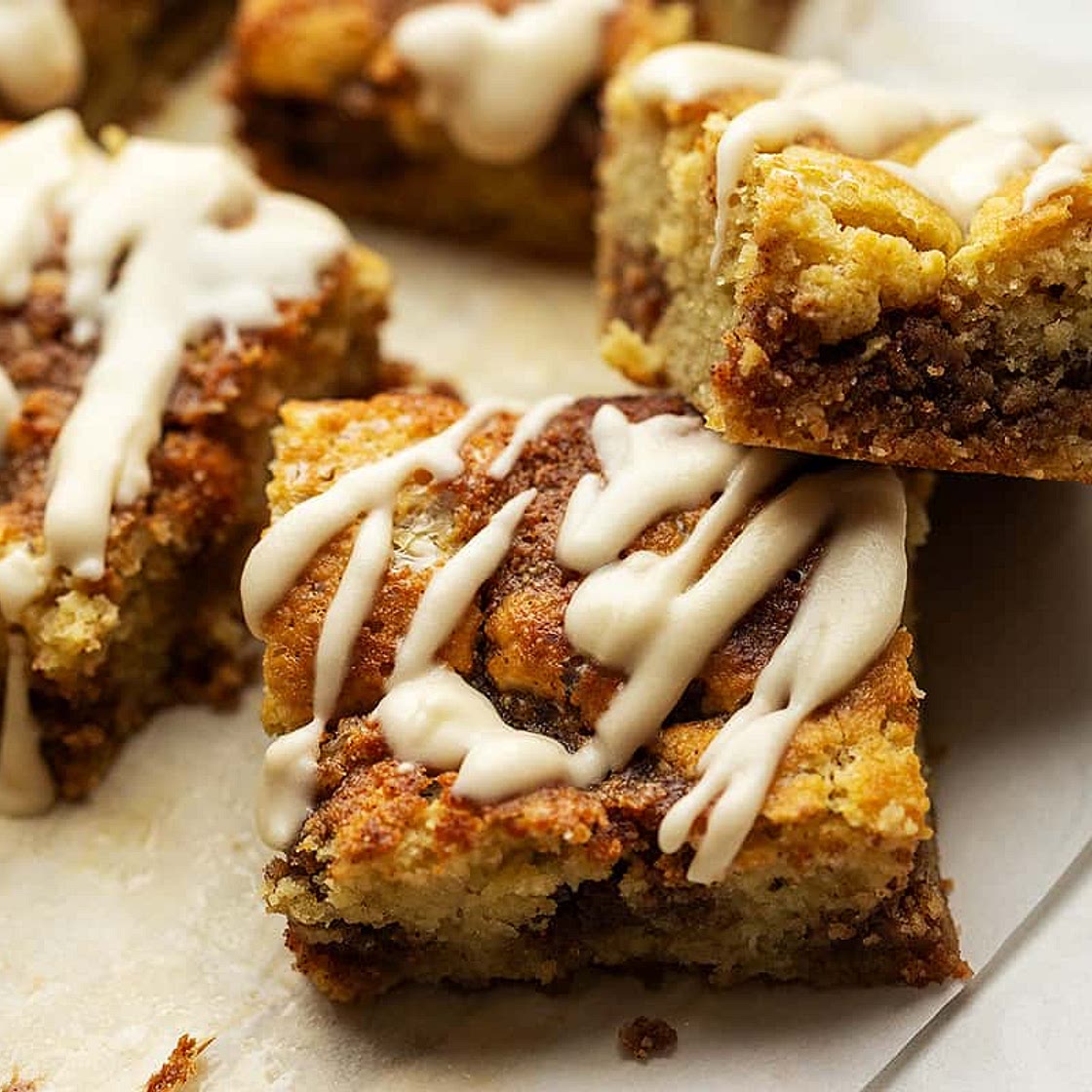 Easy Keto Coffee Cake Recipe with Cinnamon Swirl