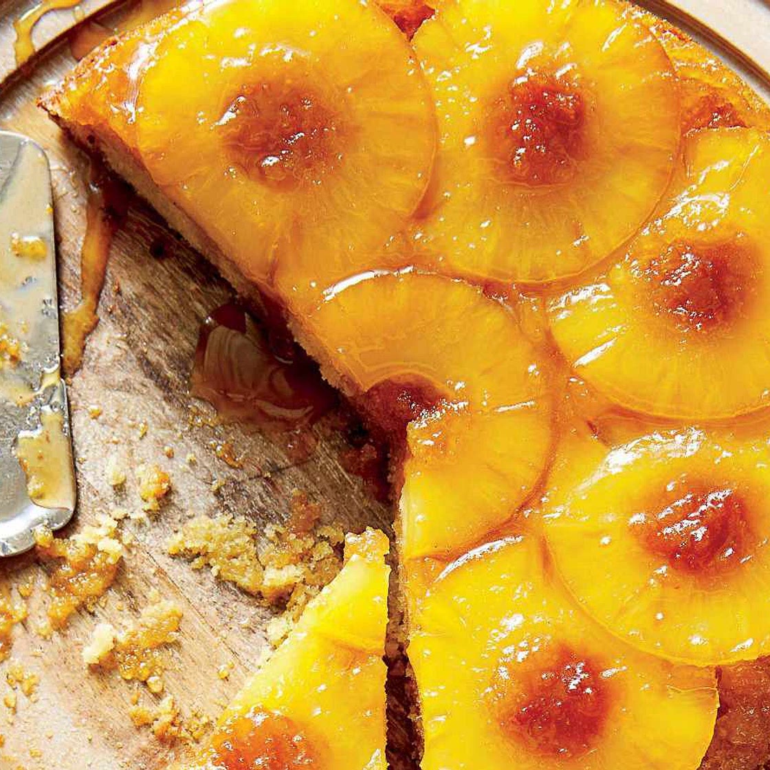 Honey-Pineapple Upside-Down Cake