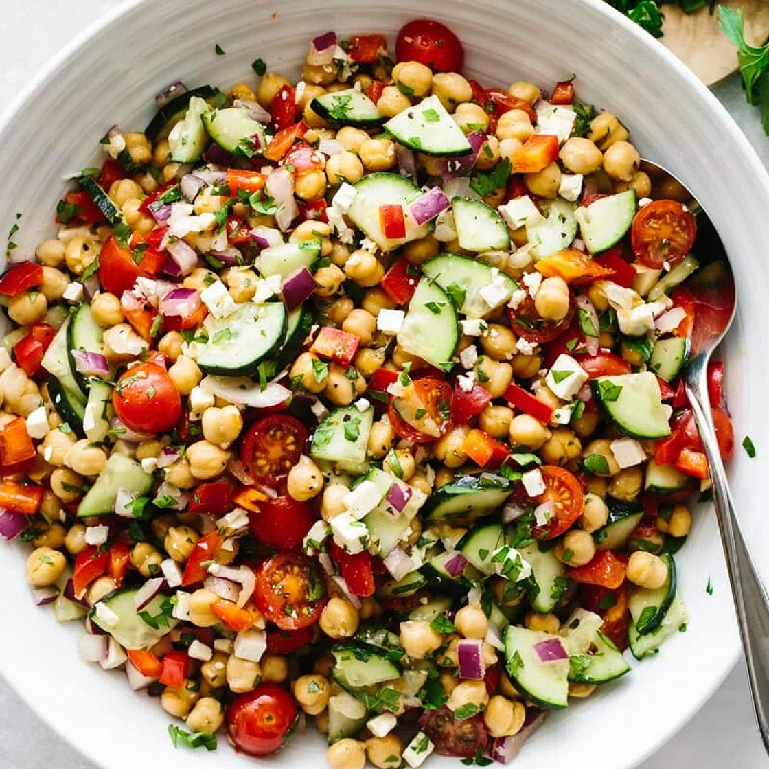 Mediterranean Chickpea Salad