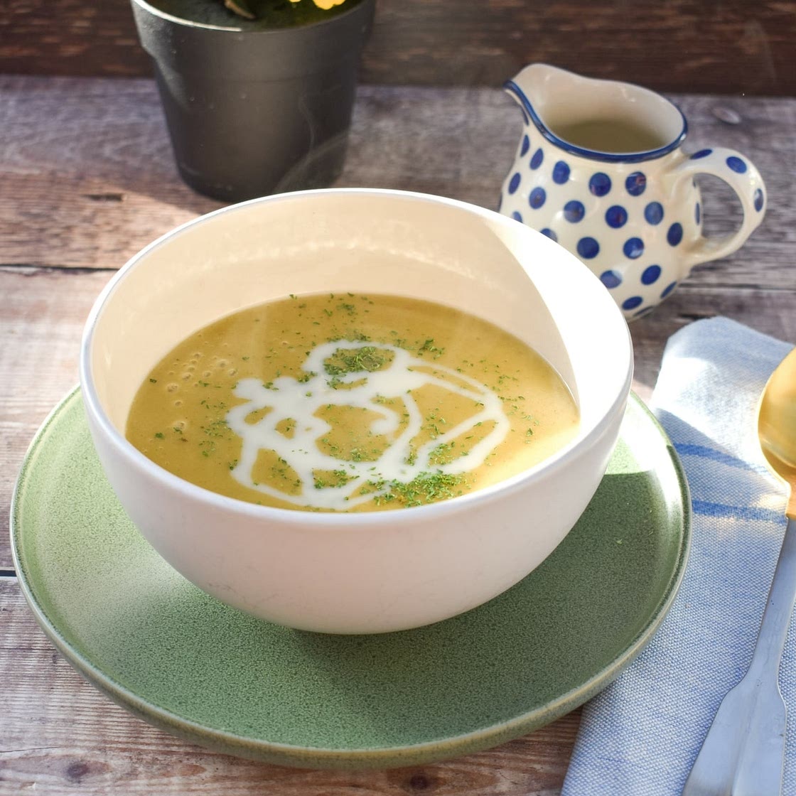 Easy Baked Potato Soup - Vegan Soup Maker Recipe